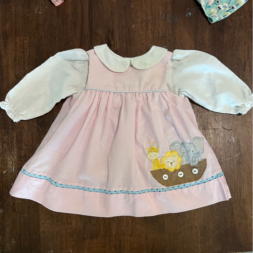 Pink noahs ark Kids Casual Dress